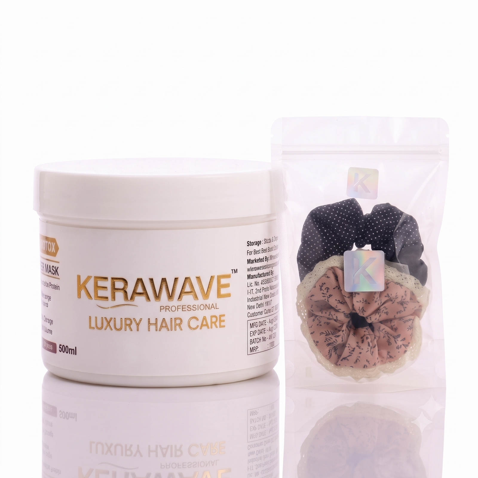 Luxury Hair Mask( 500 ML ) | with 2 pcs of scrunchies |